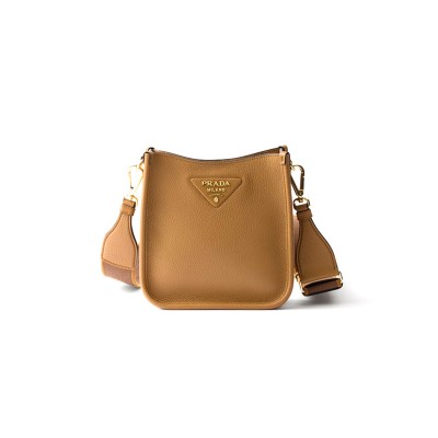 PRADA LEATHER MINI SHOULDER BAG 1BH191 (20*19*6cm) 